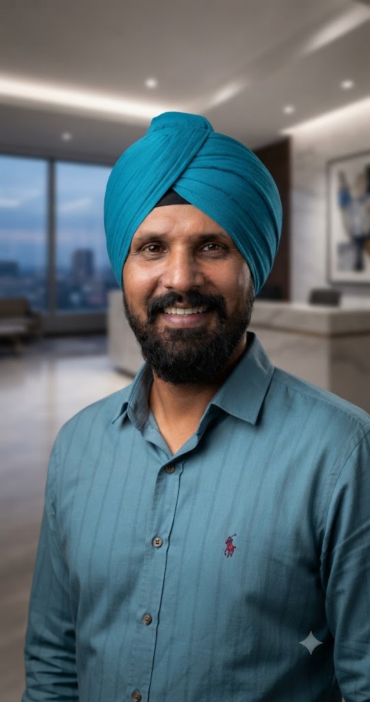 Portrait of Bhupinder Singh